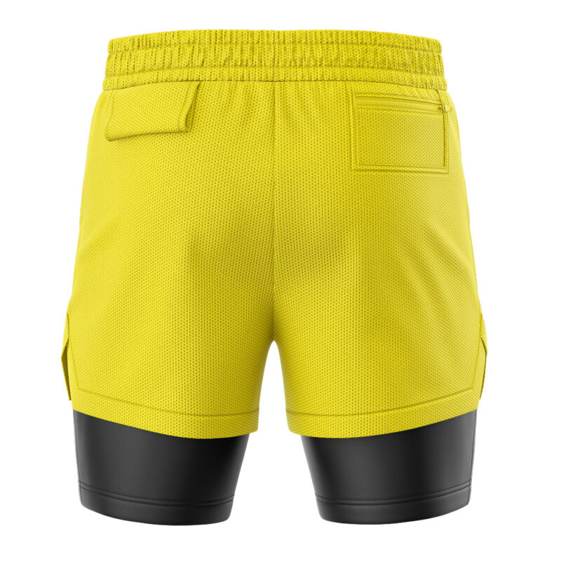 Pikachu Face Pokemon 2-in-1 Performance Shorts - Image 4