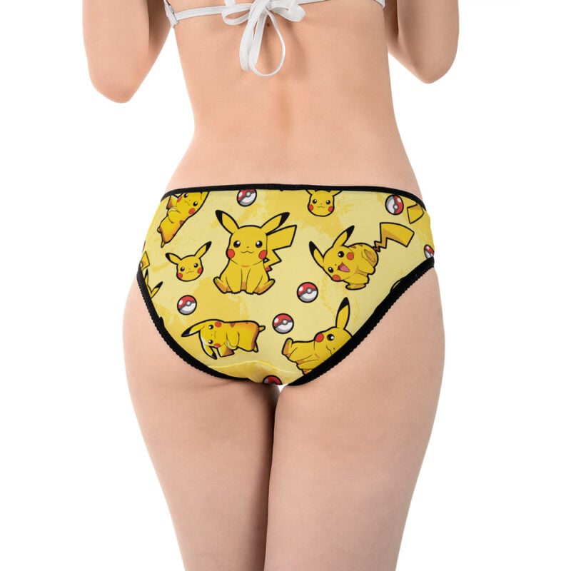 Pikachu Pattern Pokemon Panties - Image 4