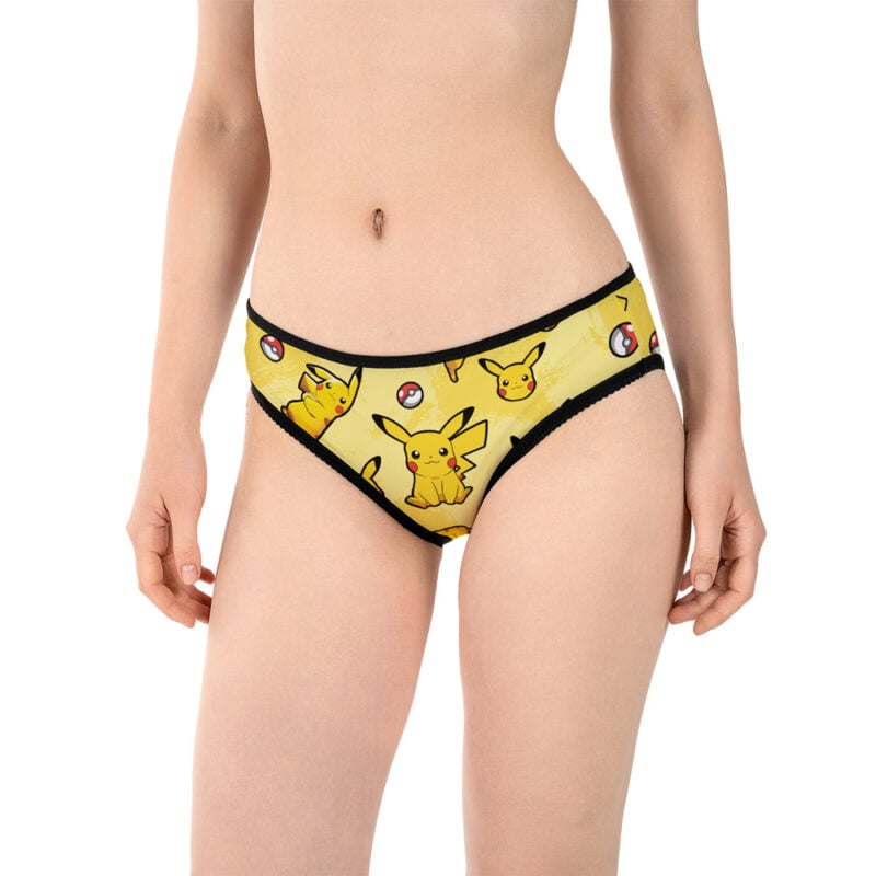 Pikachu Pattern Pokemon Panties - Image 3