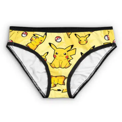 Pikachu Pattern Pokemon Panties