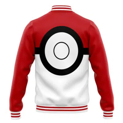 Pokeball Pokemon Varsity Jacket