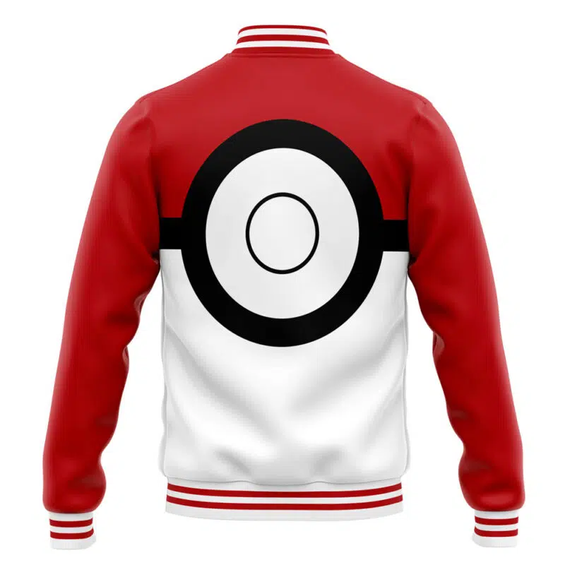Pokeball Pokemon Varsity Jacket