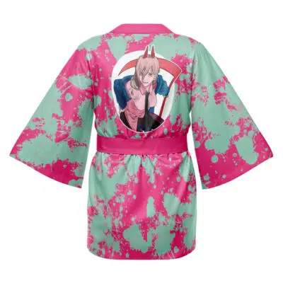 Power Chainsaw Man Happi Coat Haori Kimono