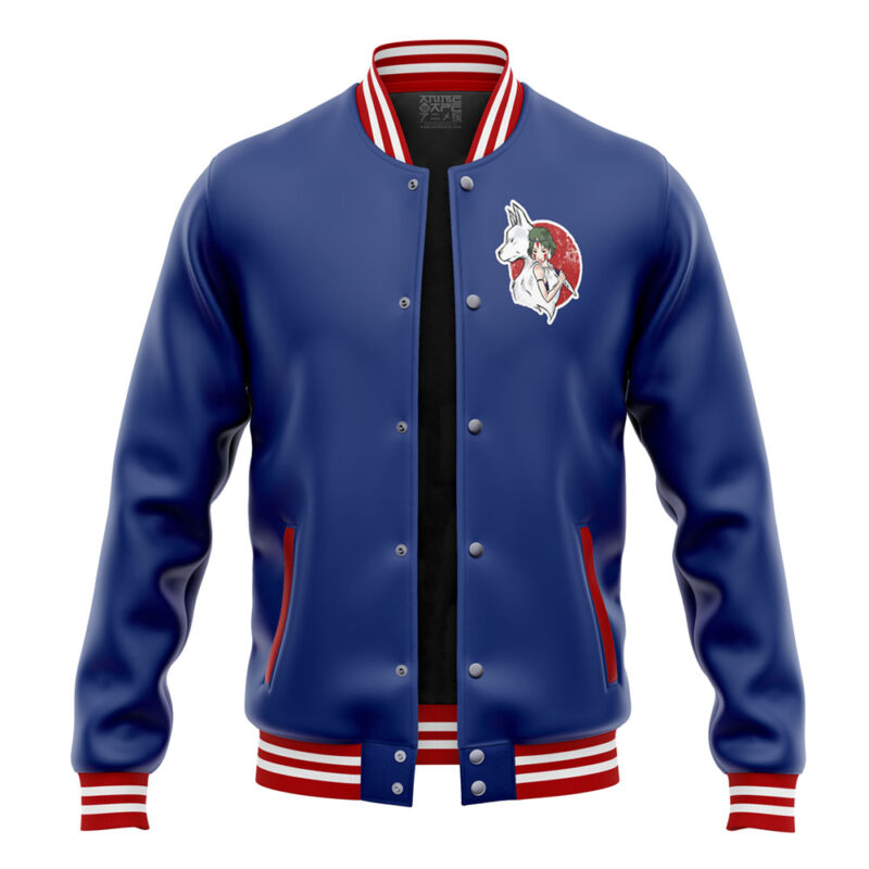 Princess Mononoke Studio Ghibli Varsity Jacket - Image 4