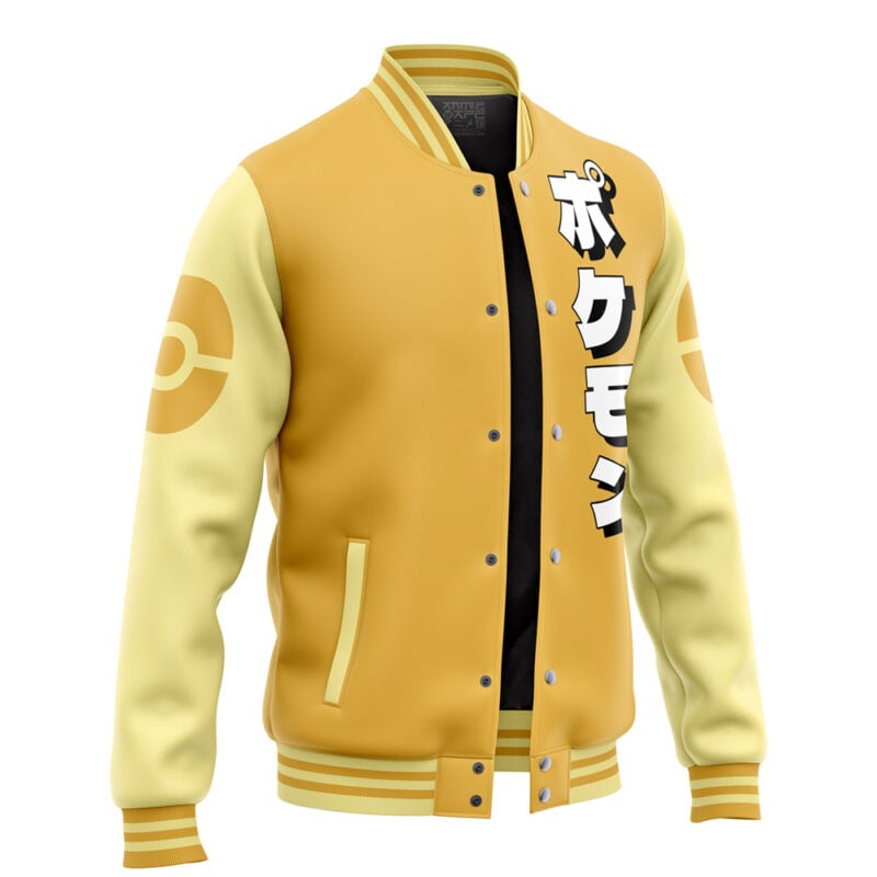 Psyduck Face Pokemon Varsity Jacket - Image 2