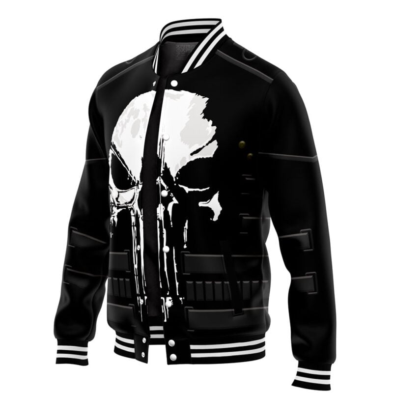 Punisher Daredevil S2 Marvel Varsity Jacket - Image 3