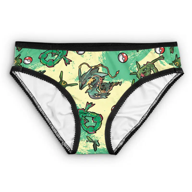 Rayquaza Pattern Pokemon Panties