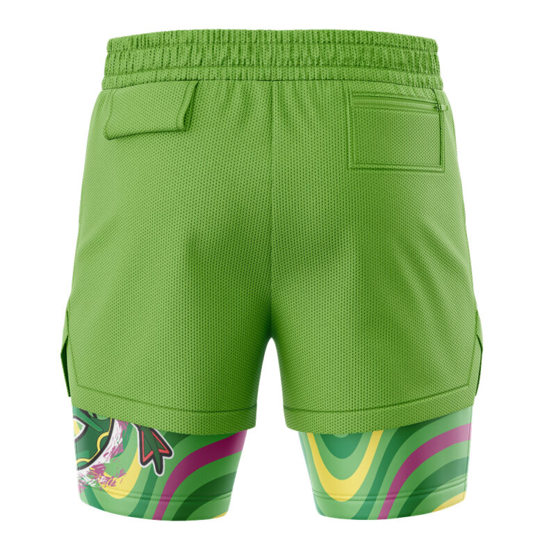 Rayquaza Trippy Pokemon 2-in-1 Performance Shorts - Image 4