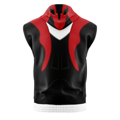 Red Psycho Rangers Sleeveless Hoodie
