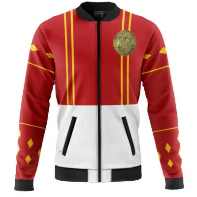 Red Ranger Ninjetti Power Rangers Casual Bomber Jacket