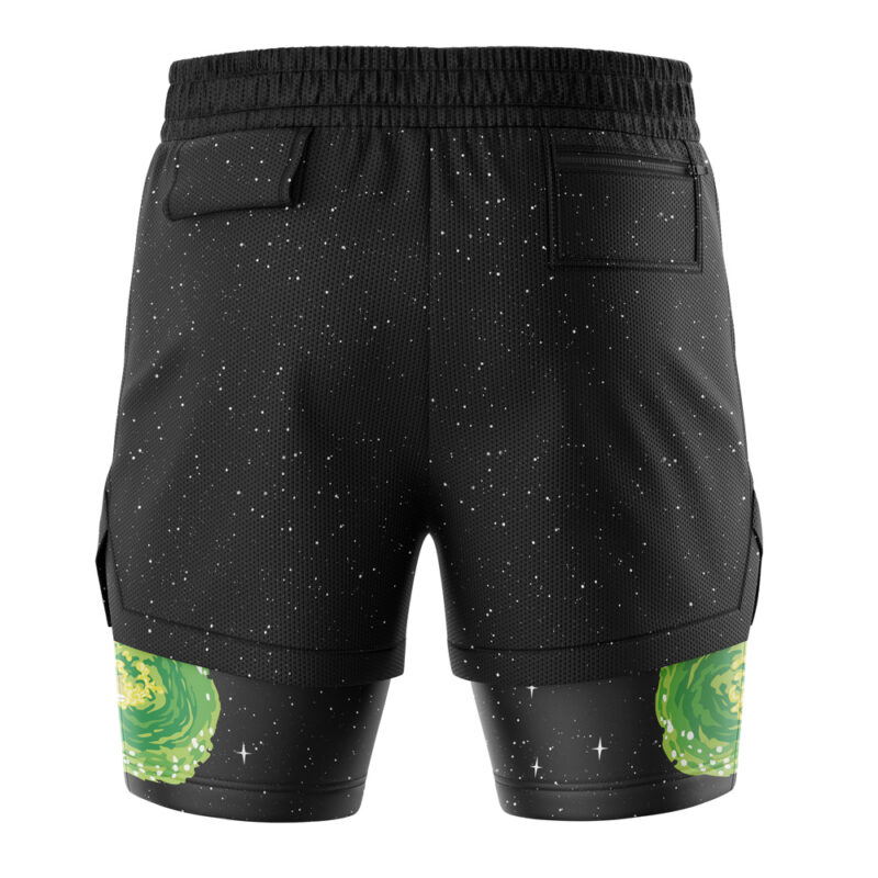 Rick and Morty V2 2-in-1 Performance Shorts - Image 4
