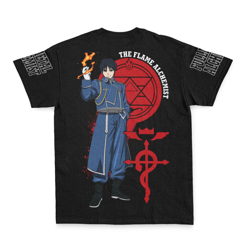 Roy Mustang The Flame Fullmetal Alchemist Streetwear T-Shirt - Image 3