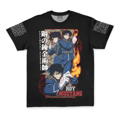 Roy Mustang The Flame Fullmetal Alchemist Streetwear T-Shirt