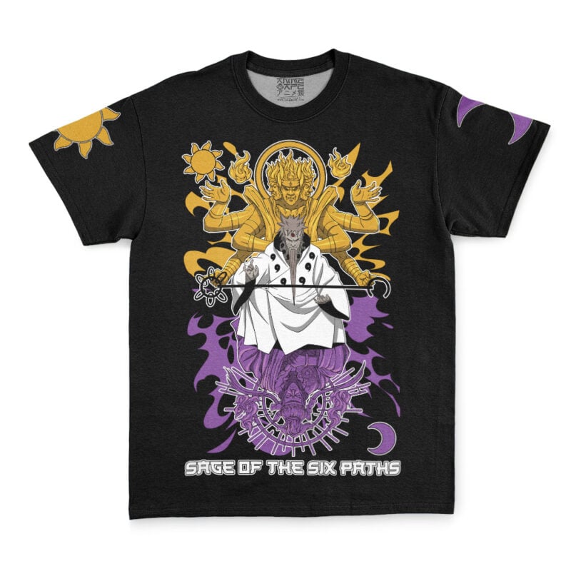 Sage Of The Six Paths Sun And Moon Shippuden Streetwear T-Shirt