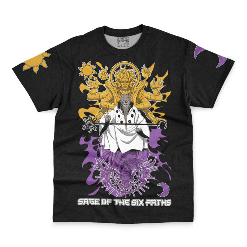 Sage Of The Six Paths Sun And Moon Shippuden Streetwear T-Shirt - Image 2