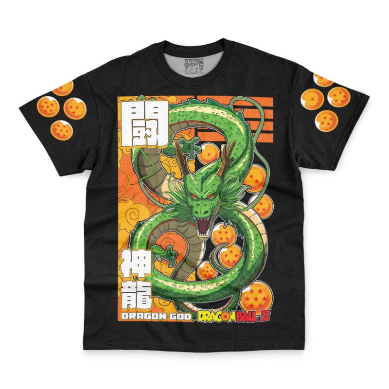 Shenron Fight Dragon Ball Z Streetwear T-Shirt - Image 2