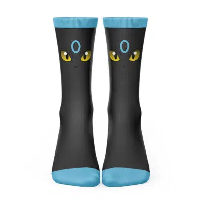Shiny Umbreon Pokemon Socks