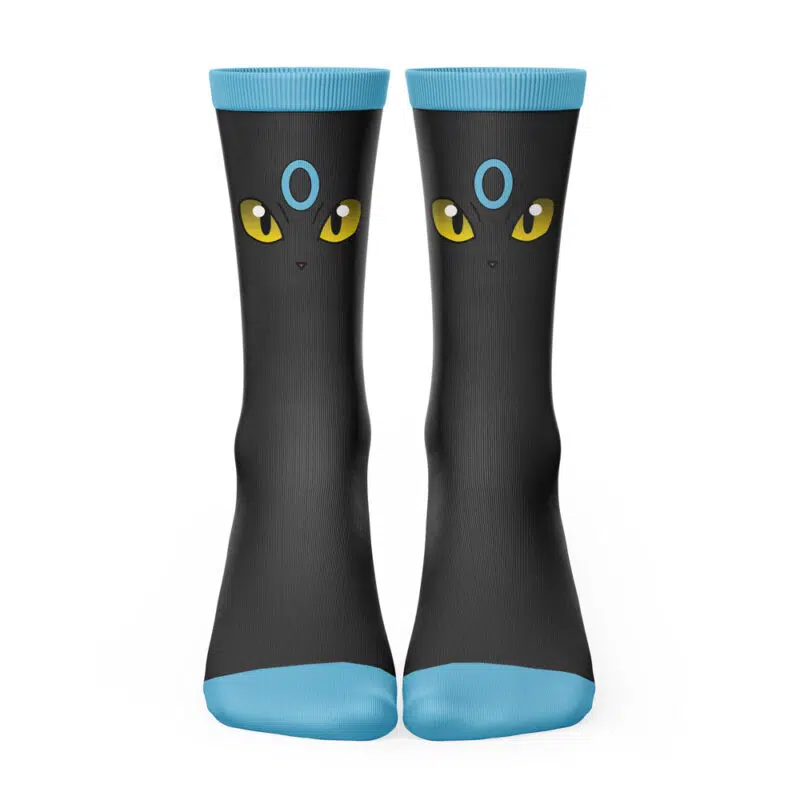 Shiny Umbreon Pokemon Socks