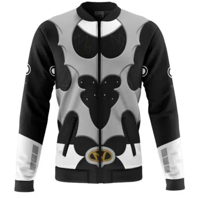 Silver Psycho Ranger Casual Bomber Jacket