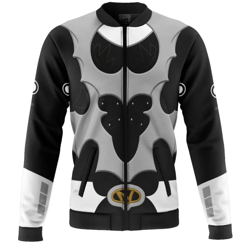 Silver Psycho Ranger Casual Bomber Jacket