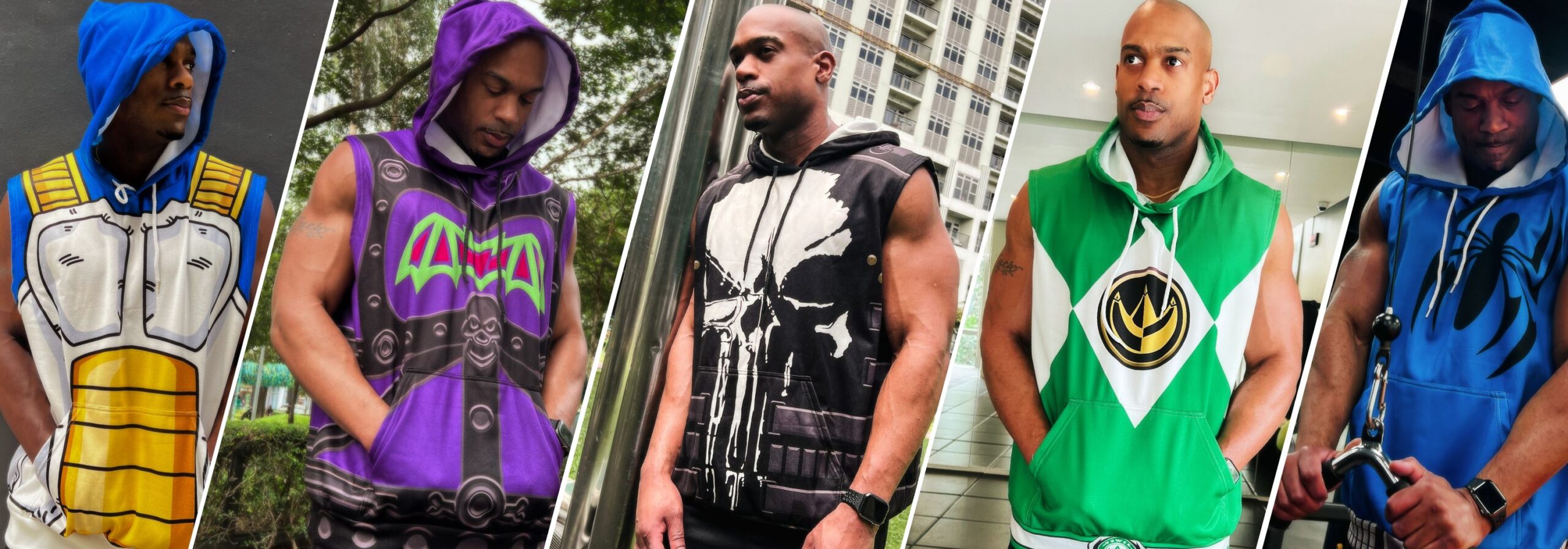Sleeveless Hoodie page cover
