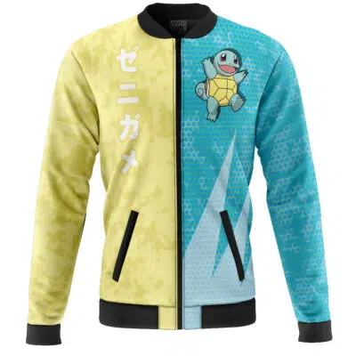 Squirtle Classic Pokemon Casual Bomber Jacket