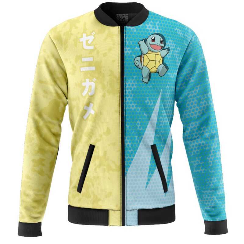 Squirtle Classic Pokemon Casual Bomber Jacket