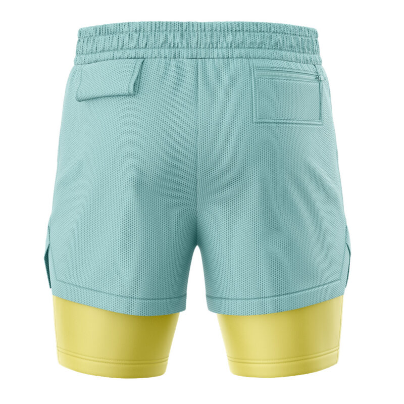 Squirtle Face Pokemon 2-in-1 Performance Shorts - Image 4