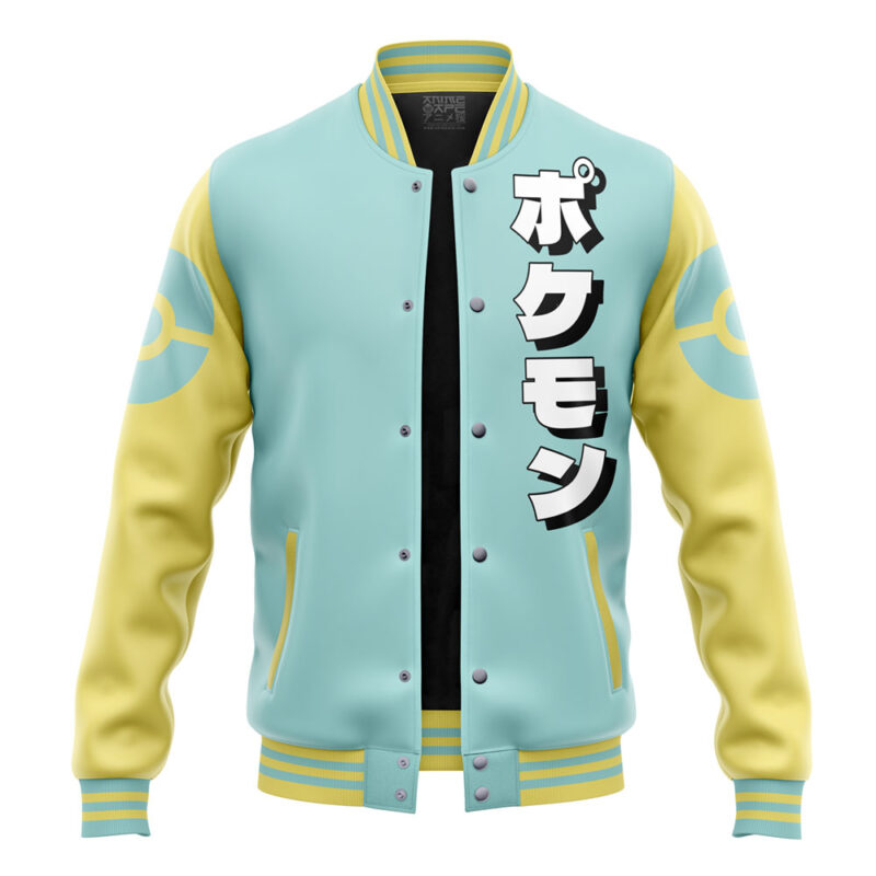 Squirtle Face Pokemon Varsity Jacket - Image 4