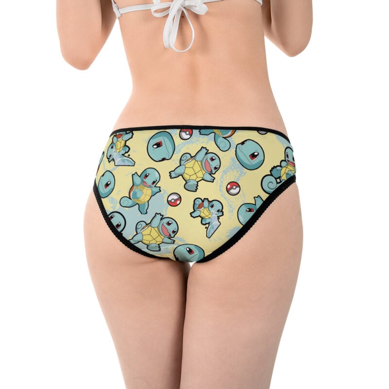 Squirtle Pattern Pokemon Panties - Image 4
