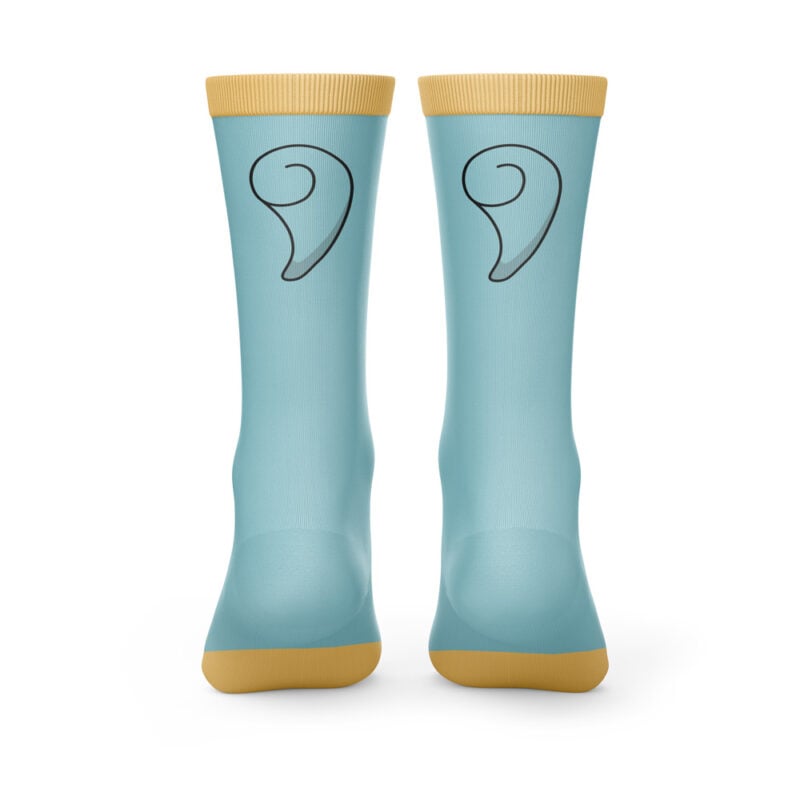 Squirtle Pokemon Socks