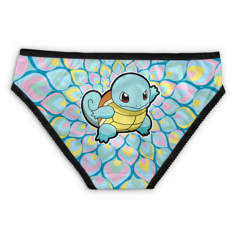 Squirtle Trippy Pokemon Panties - Image 2