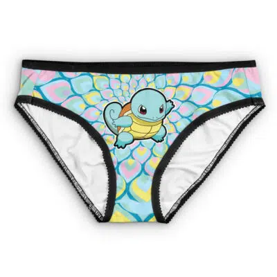 Squirtle Trippy Pokemon Panties