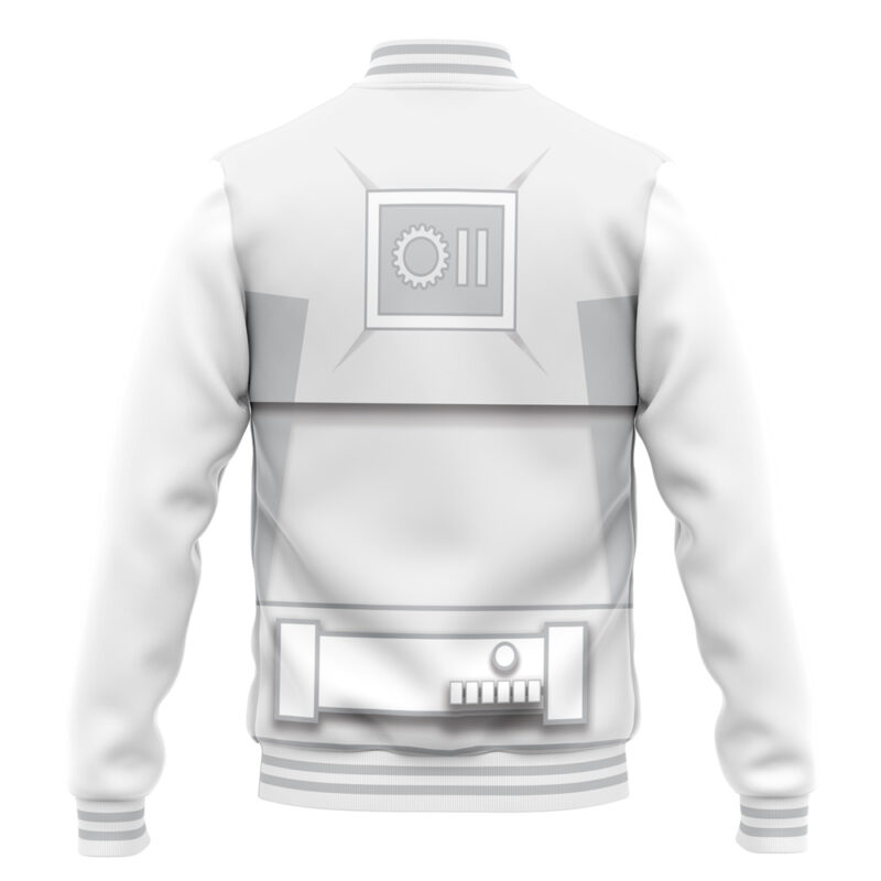 Storm Trooper Star Wars Varsity Jacket - Image 4