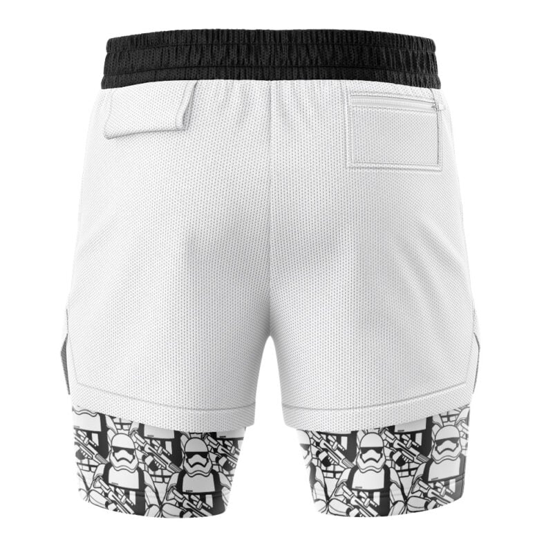 Storm Troopers Army Star Wars 2-in-1 Performance Shorts - Image 4
