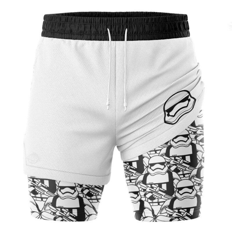 Storm Troopers Army Star Wars 2-in-1 Performance Shorts - Image 3