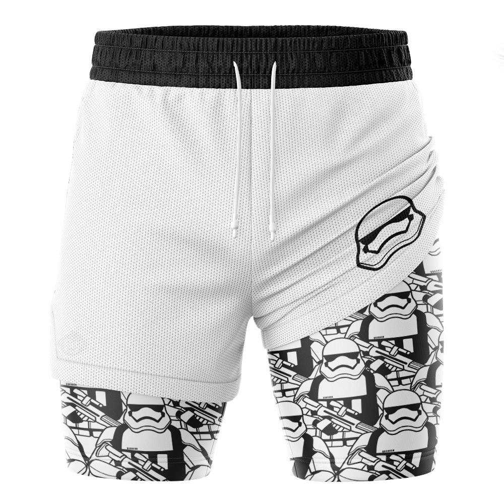Storm Troopers Army Star Wars 2-in-1 Performance Shorts - Image 3