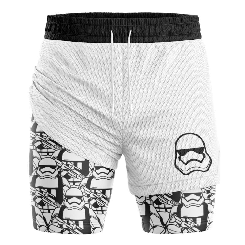Storm Troopers Army Star Wars 2-in-1 Performance Shorts - Image 2