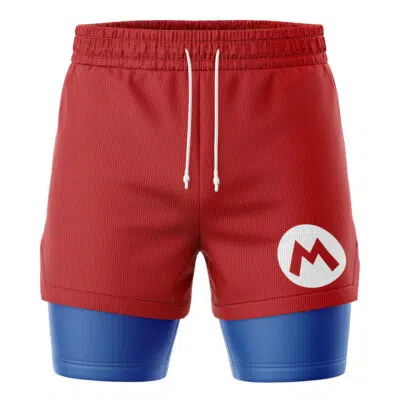 Super Mario Bros 2-in-1 Performance Shorts