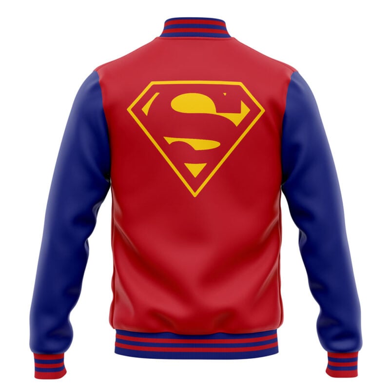 Superman DC Comics Varsity Jacket - Image 4