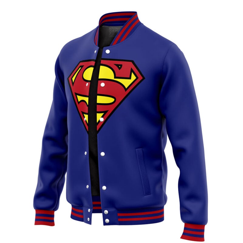 Superman DC Comics Varsity Jacket - Image 3