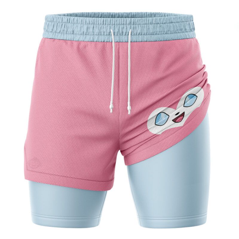 Sylveon Face Pokemon 2-in-1 Performance Shorts - Image 3