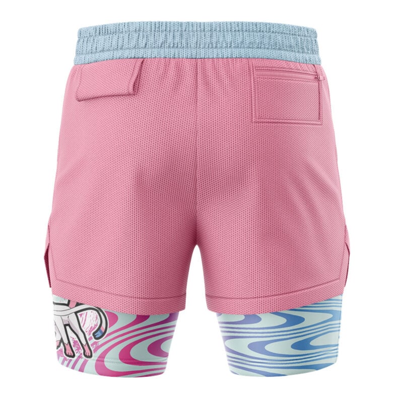Sylveon Trippy Pokemon 2-in-1 Performance Shorts - Image 4