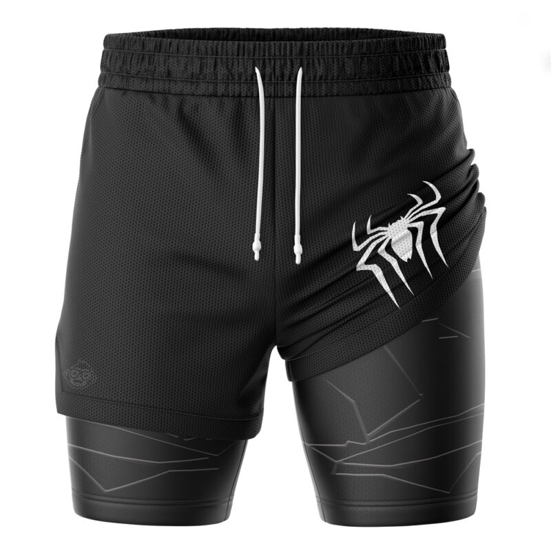 Symbiote Spider Man Marvel Comics 2-in-1 Performance Shorts