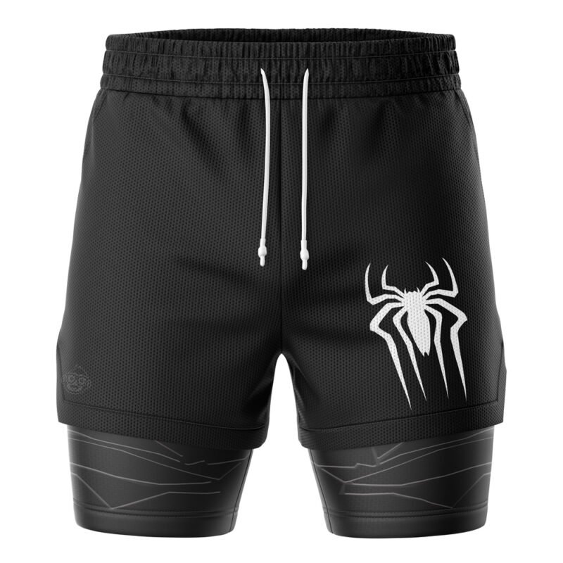 Symbiote Spider Man Marvel Comics 2-in-1 Performance Shorts
