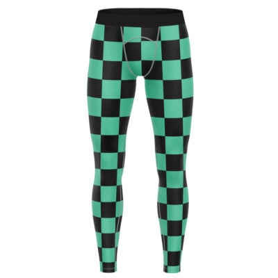 Tanjiro Kamado Demon Slayer Compression Pants Spats