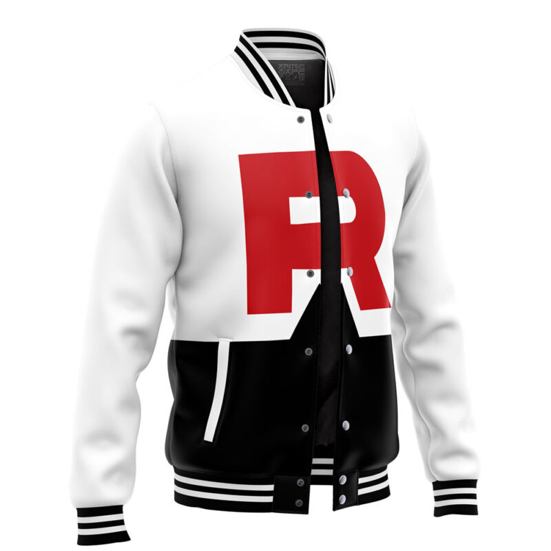Team Rocket Pokemon Varsity Jacket - Image 2