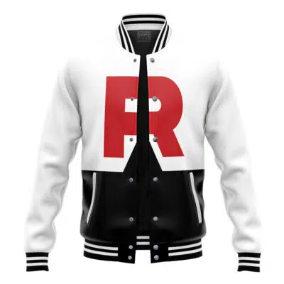 Team Rocket Pokemon Varsity Jacket
