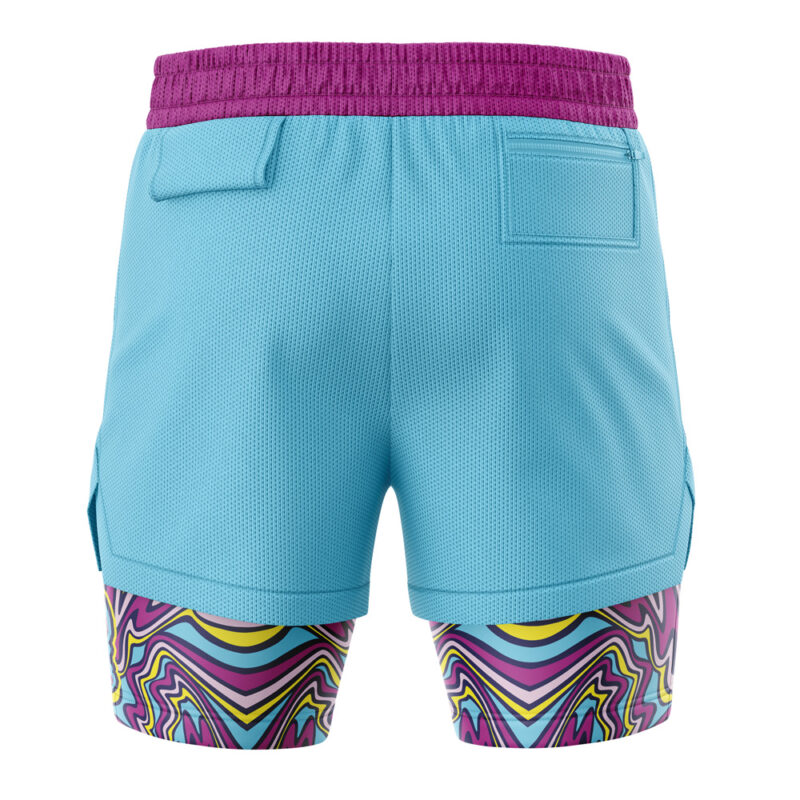 The Cream of the Crop Trippy Randy Savage V2 2-in-1 Performance Shorts - Image 4