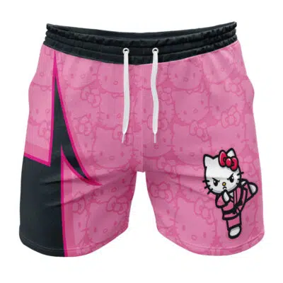 The Karate Hello Kitty Sanrio Gym Shorts